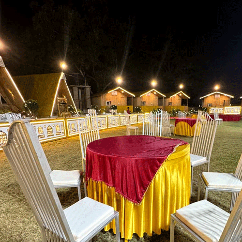 Resort luxury entrance